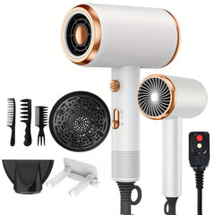 Professional Hair Dryer with Diffuser Attachment - 1600W
